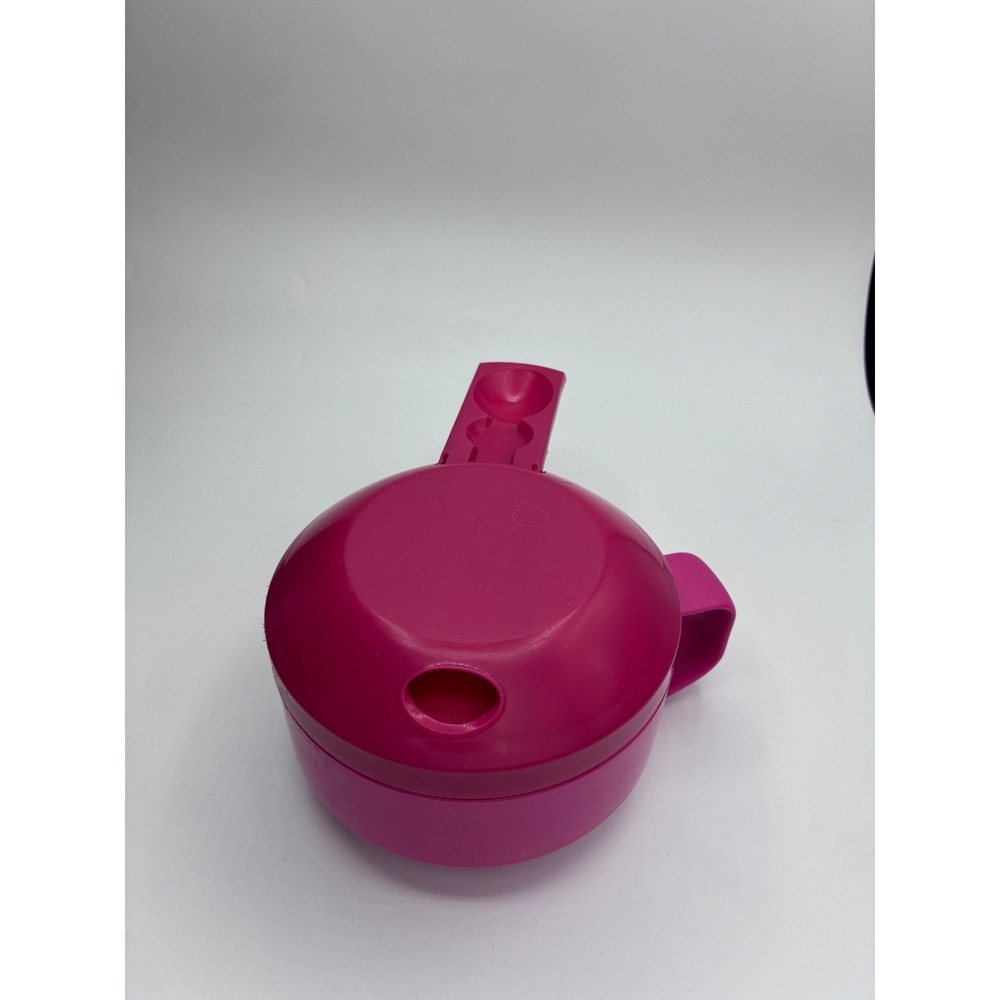 Aladdin Pink Soup Mug Bowl With Lid Portable Microwave Safe 12 oz - Picture 3 of 5